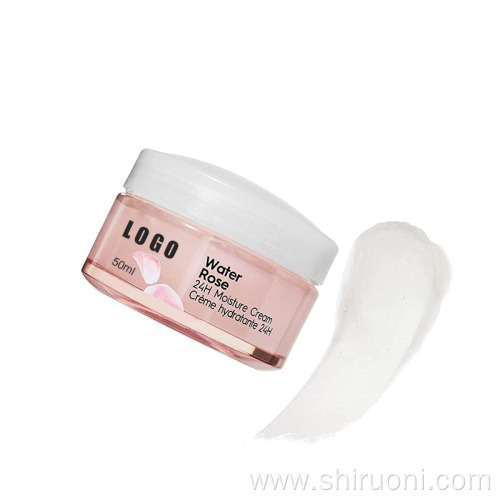 Pink Rose Water Whitening Facial Cream